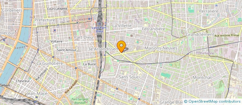 localisation de l'entreprise MONSIEUR PHILIPPE DELEAGE  LYON