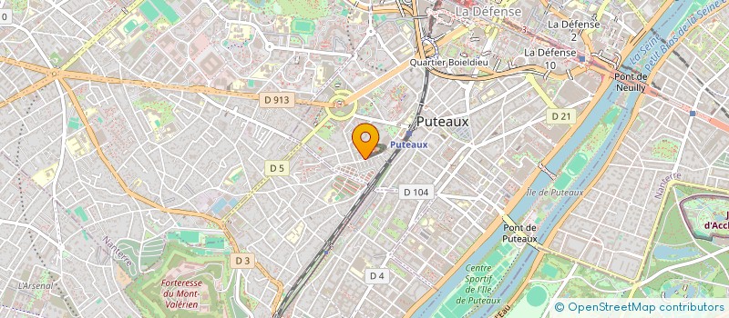 localisation de l'entreprise MONSIEUR PHILIPPE DELENSEIGNE  PUTEAUX