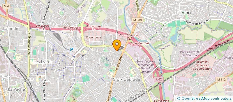localisation de l'entreprise MONSIEUR PHILIPPE DELGADO à TOULOUSE