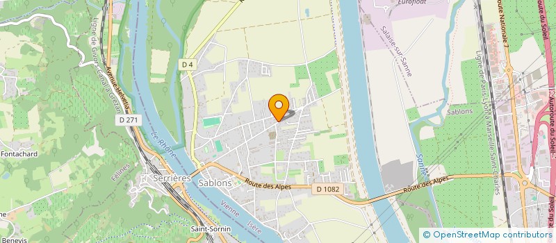 localisation de l'entreprise MONSIEUR PHILIPPE DELHOSTE  SABLONS