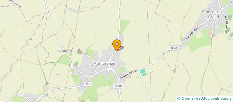 localisation de l'entreprise MONSIEUR PHILIPPE DELLIS à MONTBREHAIN