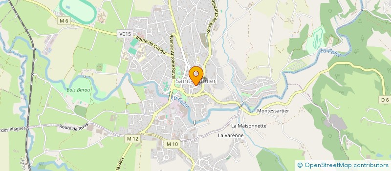 localisation de l'entreprise MONSIEUR PHILIPPE DELORME à SAINT-GALMIER