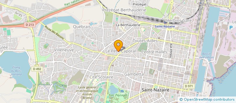 localisation de l'entreprise MONSIEUR PHILIPPE DELORME à SAINT-NAZAIRE