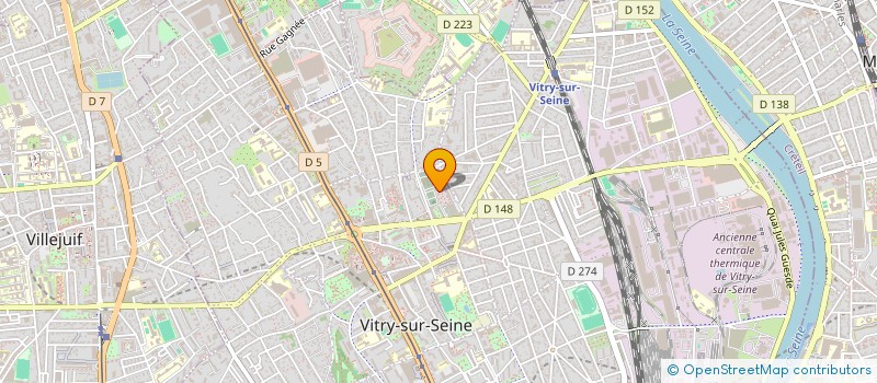 localisation de l'entreprise MONSIEUR PHILIPPE DELPIERRE à VITRY-SUR-SEINE