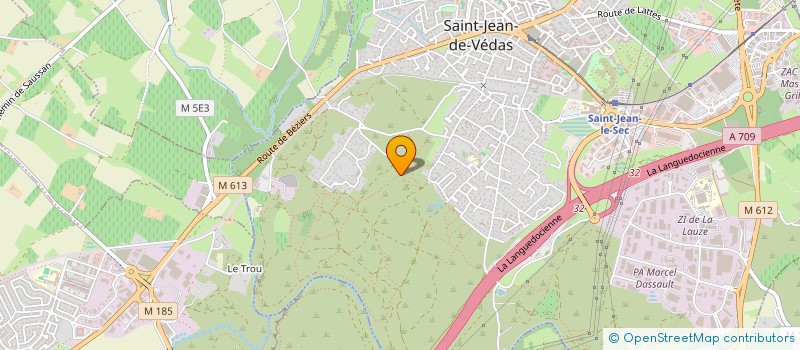 localisation de l'entreprise MONSIEUR PHILIPPE DELPLACE à SAINT-JEAN-DE-VEDAS