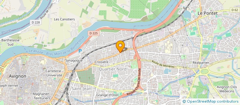 localisation de l'entreprise MONSIEUR PHILIPPE DELRUE  AVIGNON