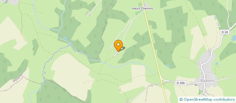 localisation de l'entreprise MONSIEUR PHILIPPE DELSOL  BAALONS