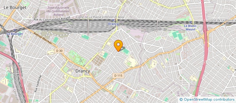localisation de l'entreprise MONSIEUR PHILIPPE DELTENRE à DRANCY