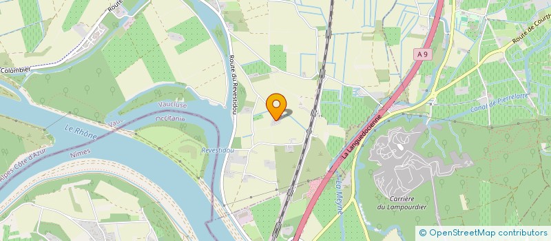 localisation de l'entreprise MONSIEUR PHILIPPE DELVIGNE  CADEROUSSE