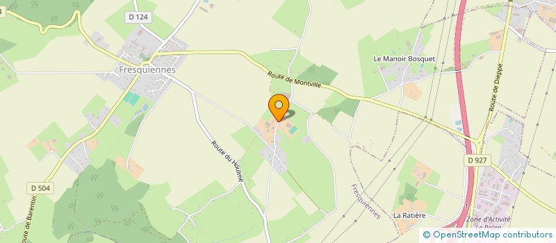 localisation de l'entreprise MONSIEUR PHILIPPE DEMAREST  FRESQUIENNES