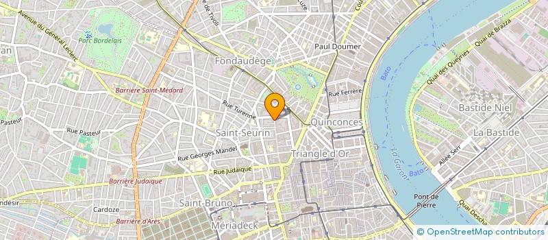 localisation de l'entreprise MONSIEUR PHILIPPE DEMARET  BORDEAUX