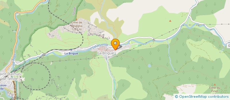 localisation de l'entreprise MONSIEUR PHILIPPE DEMARIA  LA BRIGUE