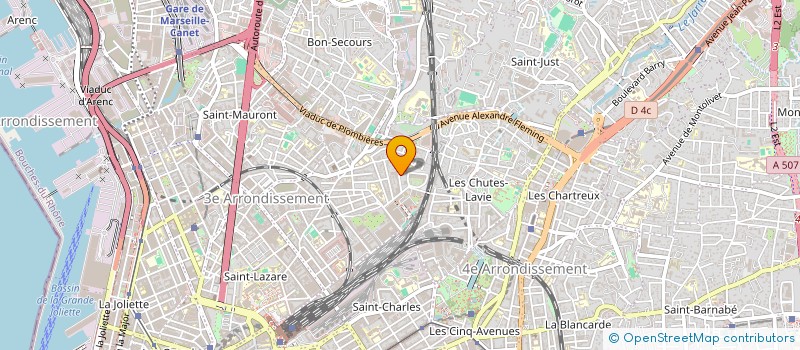 localisation de l'entreprise MONSIEUR PHILIPPE DEMARTY à MARSEILLE