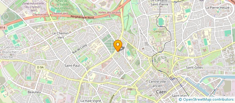 localisation de l'entreprise MONSIEUR PHILIPPE DEMOUGIN à CAEN