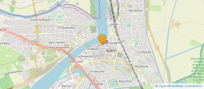 localisation de l'entreprise MONSIEUR PHILIPPE DEMOULE à ARLES