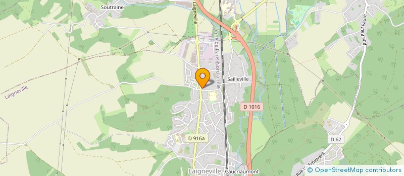 localisation de l'entreprise MONSIEUR PHILIPPE DENEUVILLE à LAIGNEVILLE