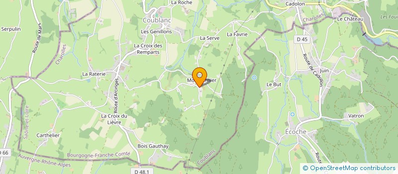 localisation de l'entreprise MONSIEUR PHILIPPE DENIS  CHAUFFAILLES