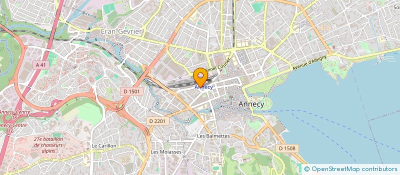 localisation de l'entreprise MONSIEUR PHILIPPE DENIZOT à ANNECY