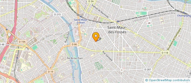 localisation de l'entreprise MONSIEUR PHILIPPE DENOS à SAINT-MAUR-DES-FOSSES