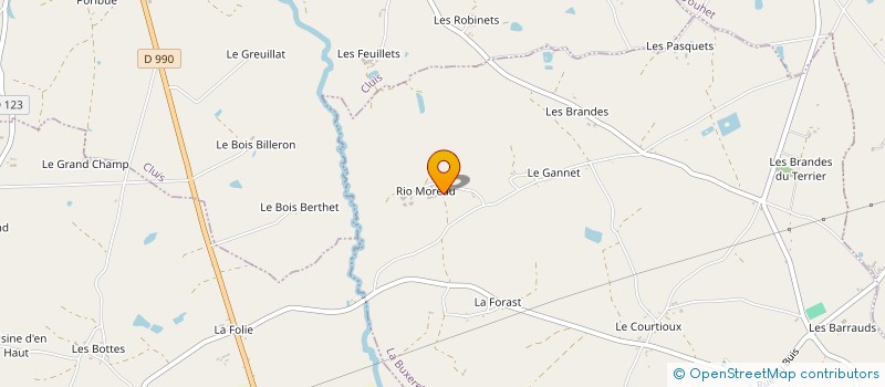 localisation de l'entreprise MONSIEUR PHILIPPE DENOYER à LA BUXERETTE