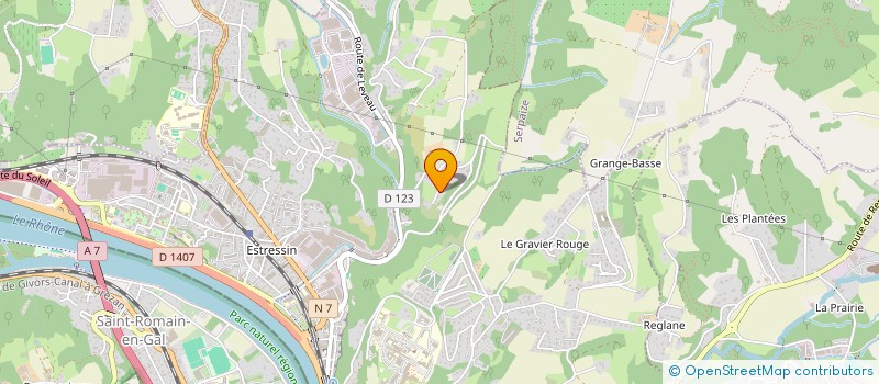 localisation de l'entreprise MONSIEUR PHILIPPE DENTRESSANGLE  VIENNE