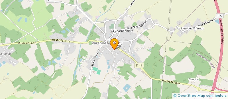 localisation de l'entreprise MONSIEUR PHILIPPE DEPARDIEU à VARENNES-CHANGY