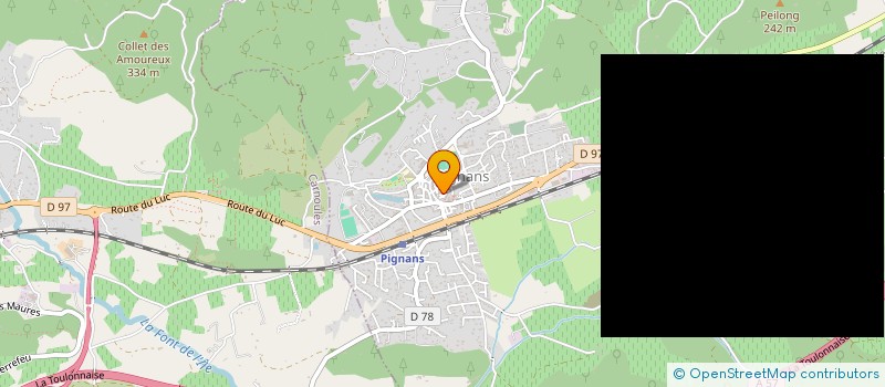 localisation de l'entreprise MONSIEUR PHILIPPE DEPLANQUE  PIGNANS