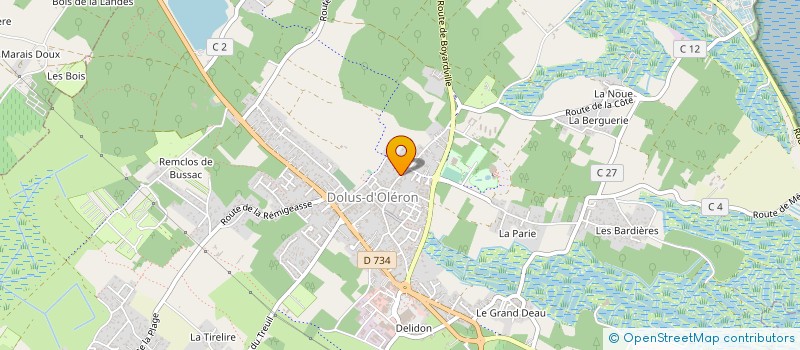 localisation de l'entreprise MONSIEUR PHILIPPE DEPORT à DOLUS-D'OLERON