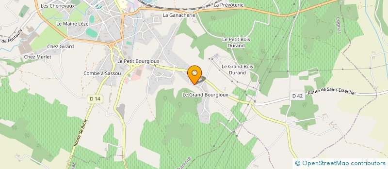 localisation de l'entreprise MONSIEUR PHILIPPE DEPRECQ à CHATEAUNEUF-SUR-CHARENTE