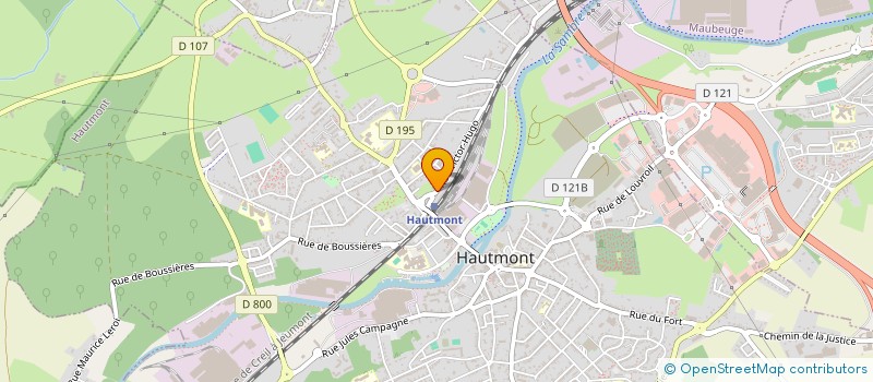localisation de l'entreprise MONSIEUR PHILIPPE DEPRET à HAUTMONT