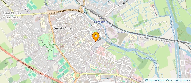 localisation de l'entreprise MONSIEUR PHILIPPE DEPUYDT  SAINT-OMER