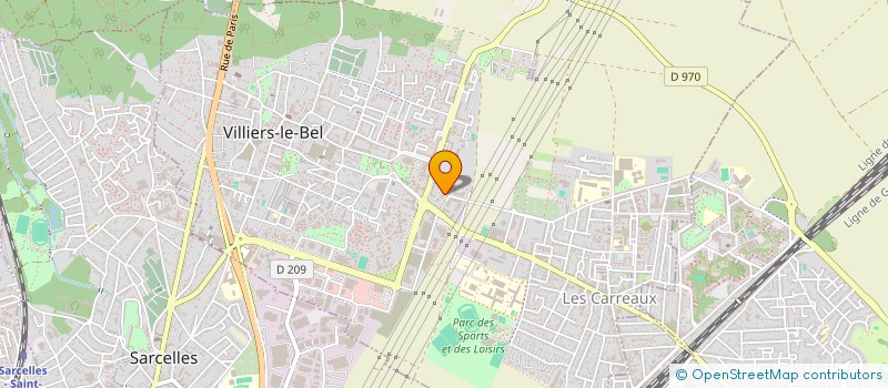 localisation de l'entreprise MONSIEUR PHILIPPE DERMONT  VILLIERS-LE-BEL