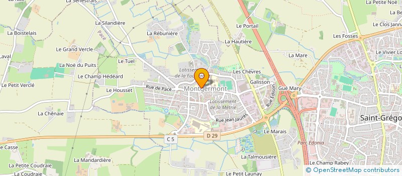 localisation de l'entreprise MONSIEUR PHILIPPE DEROUAISNE à MONTGERMONT