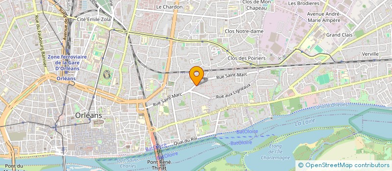 localisation de l'entreprise MONSIEUR PHILIPPE DEROUETTE à ORLEANS