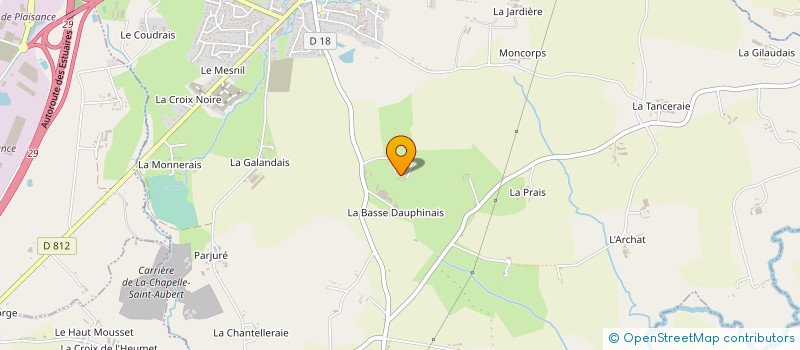 localisation de l'entreprise MONSIEUR PHILIPPE DEROYAND  ROMAGNE