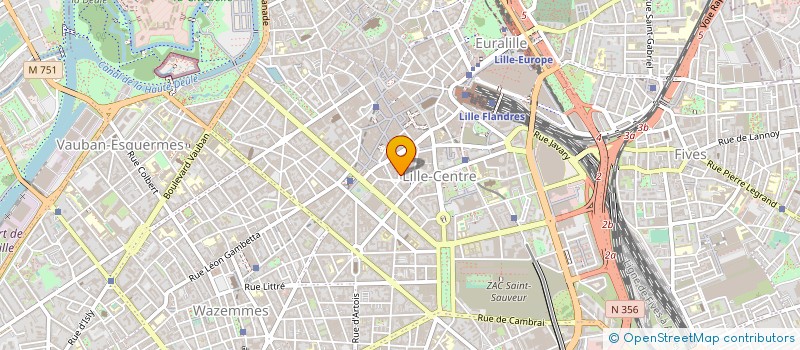 localisation de l'entreprise MONSIEUR PHILIPPE DERQUIN à LILLE