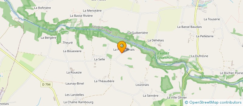 localisation de l'entreprise MONSIEUR PHILIPPE DERTIER  MEZIERES-SUR-COUESNON