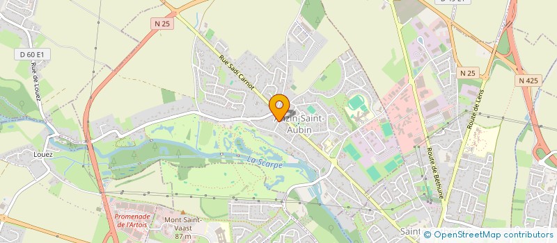 localisation de l'entreprise MONSIEUR PHILIPPE DERUEL  ANZIN-SAINT-AUBIN