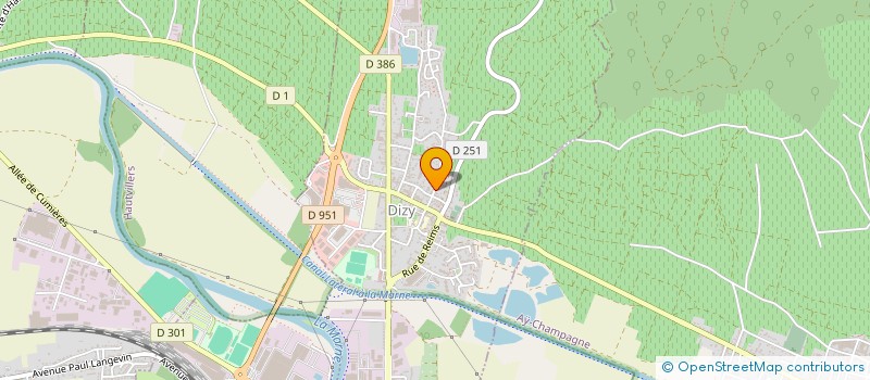 localisation de l'entreprise MONSIEUR PHILIPPE DESANLIS  DIZY