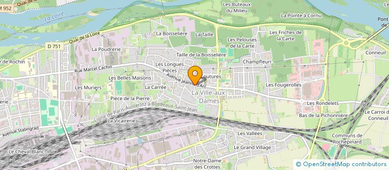 localisation de l'entreprise MONSIEUR PHILIPPE DESBARRES  LA VILLE-AUX-DAMES