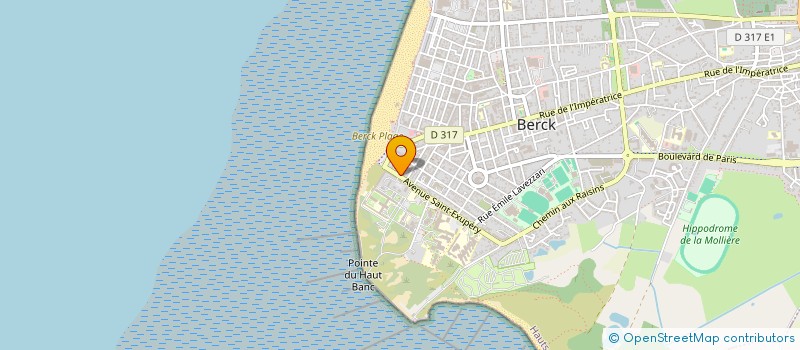 localisation de l'entreprise MONSIEUR PHILIPPE DESCAMPS à BERCK