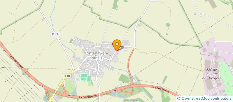 localisation de l'entreprise MONSIEUR PHILIPPE DESCAMPS  FONTENAY-EN-PARISIS