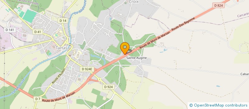 localisation de l'entreprise MONSIEUR PHILIPPE DESCHAMPS  TARTAS