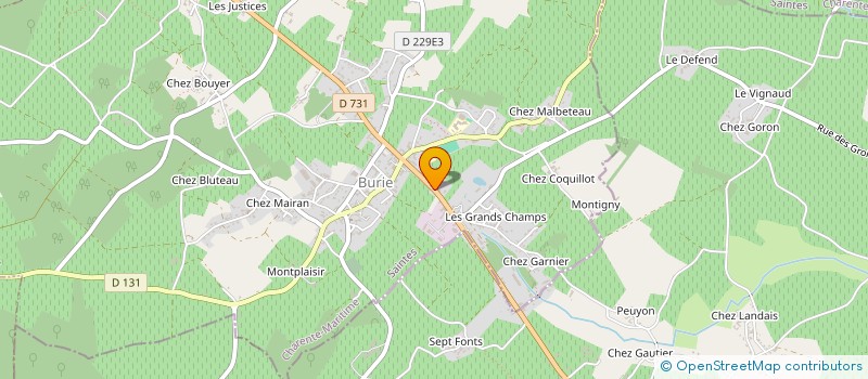 localisation de l'entreprise MONSIEUR PHILIPPE DESCHAMPS  JUICQ