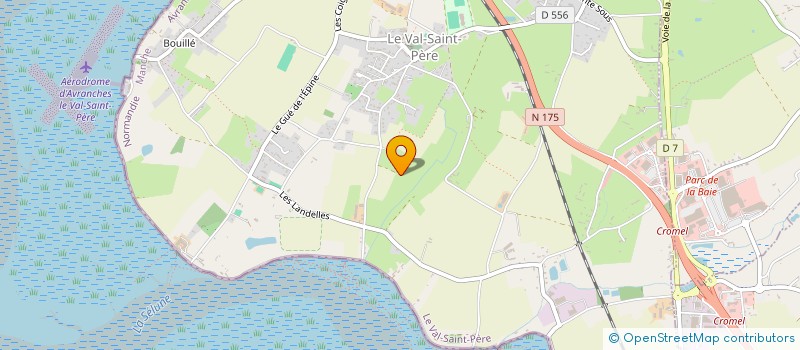 localisation de l'entreprise MONSIEUR PHILIPPE DESGRANGES  LE VAL-SAINT-PERE