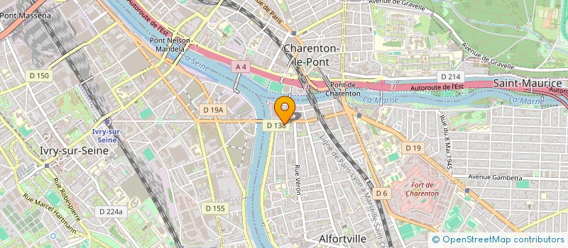 localisation de l'entreprise MONSIEUR PHILIPPE DESHAYES à ALFORTVILLE