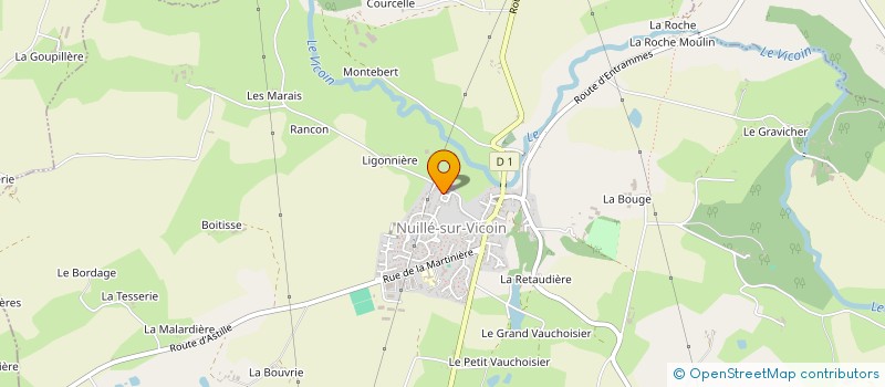 localisation de l'entreprise MONSIEUR PHILIPPE DESHORMEAUX  NUILLE-SUR-VICOIN