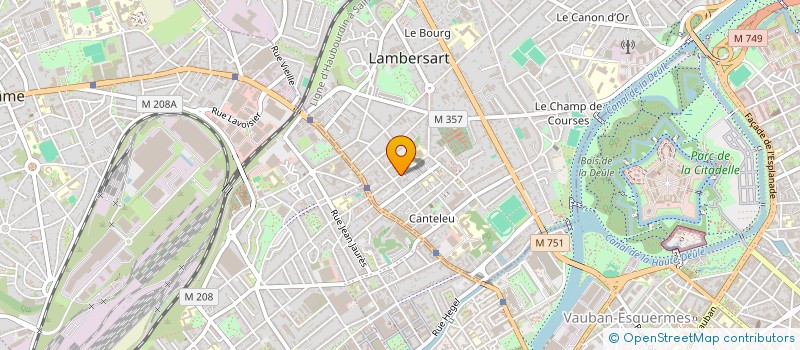 localisation de l'entreprise MONSIEUR PHILIPPE DESIRE à LAMBERSART