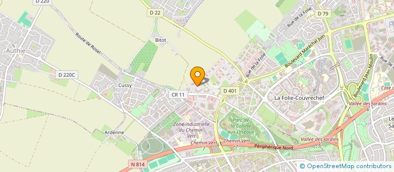 localisation de l'entreprise MONSIEUR PHILIPPE DESMOULINS  SAINT-CONTEST