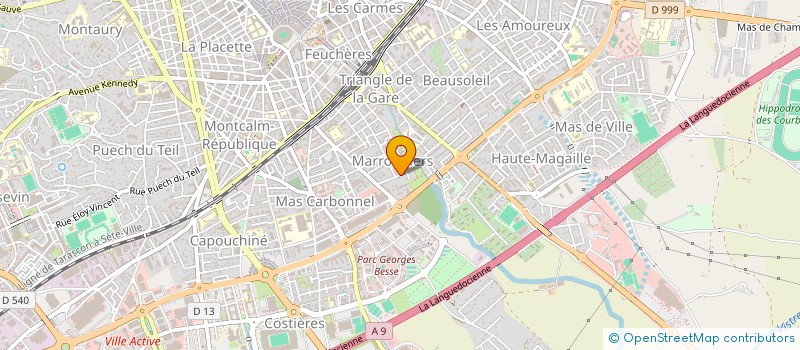 localisation de l'entreprise MONSIEUR PHILIPPE DESPALANQUES  NIMES